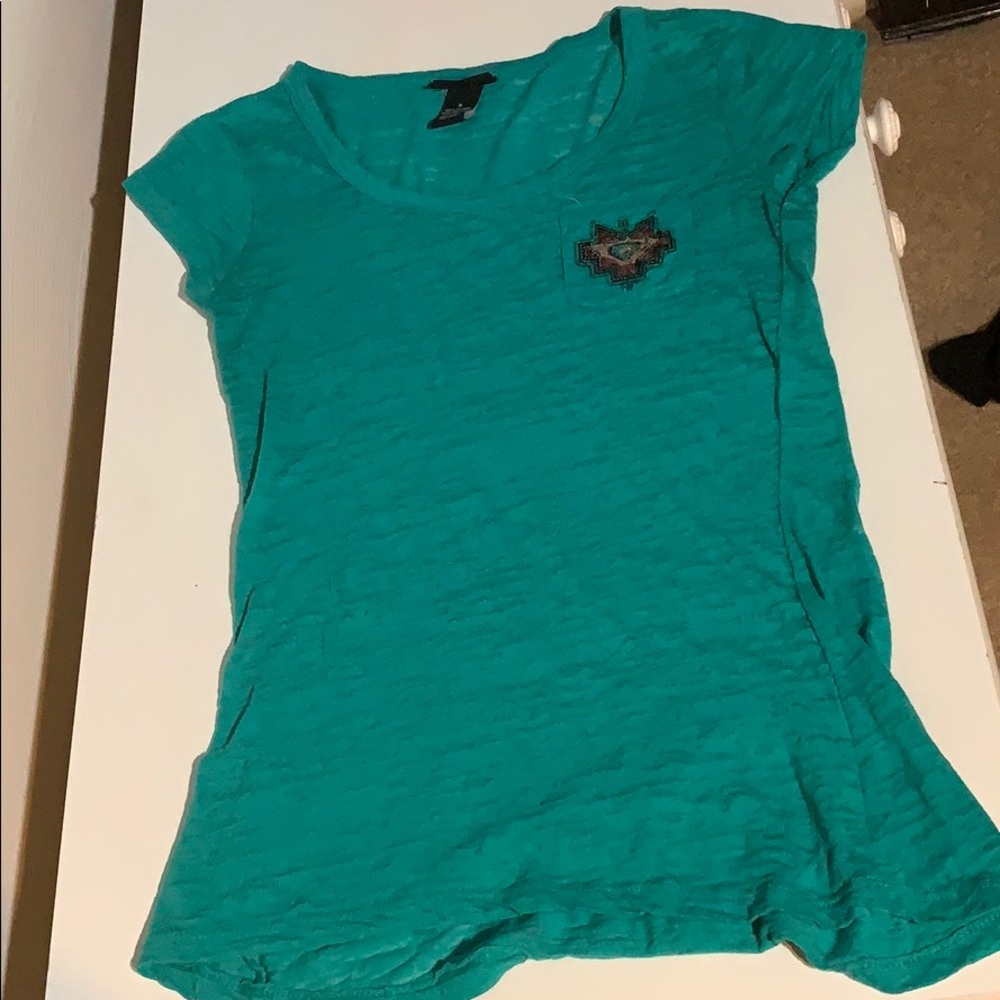 Teal Tshirt